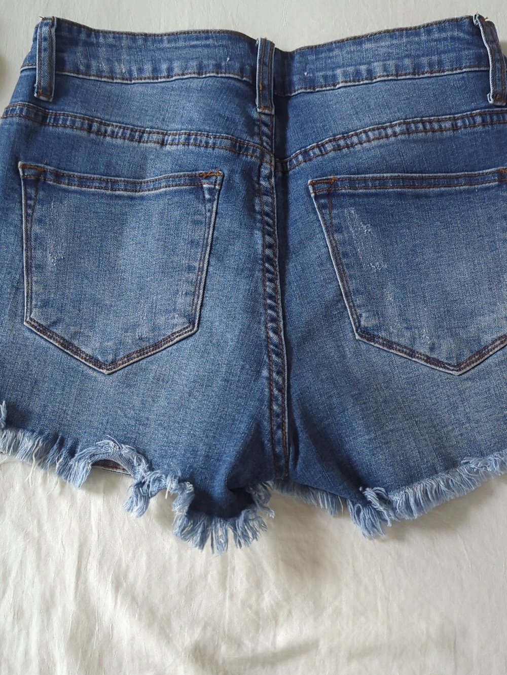 Women's Distressed Blue Denim Shorts Bundle Old Navy (10) KanCan (9). - Picture 8 of 8